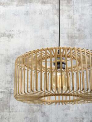 good&mojo-hanglamp-bromo-naturel/zwart-bamboe-ø40cm-e27-bromo/h/4018/n-07