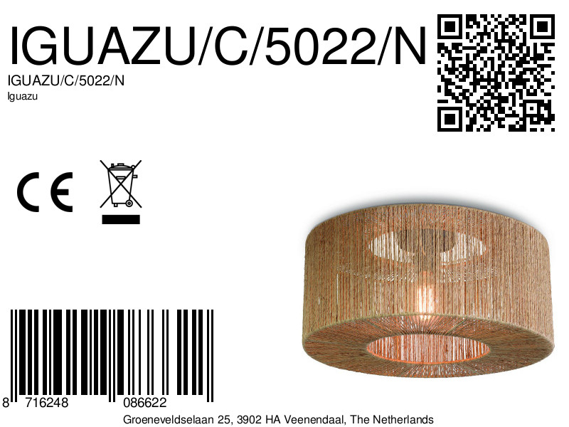 good&mojo-plafonniere-iguazu-naturel/zwart-riet-ø50cm-e27-iguazu/c/5022/n-8a