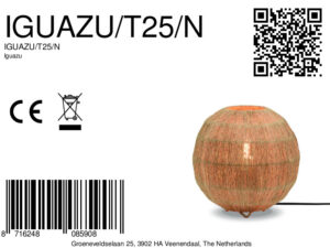 good&mojo-tafellamp-iguazu-naturel/zwart-riet-ø25cm-e27-iguazu/t25/n-8a