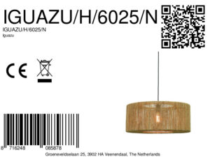 good&mojo-hanglamp-iguazu-naturel/zwart-riet-ø60cm-e27-iguazu/h/6025/n-8a