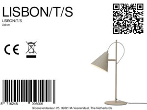 it'saboutromi-tafellamp-lisbon-grijs-metaal-ø15cm-e14-lisbon/t/s-8a