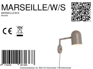 it'saboutromi-wandlamp-marseille-grijs-metaal-ø12cm-e27-marseille/w/s-8a