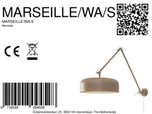 it'saboutromi-wandlamp-marseille-grijs-metaal-ø48cm-e27-marseille/wa/s-8a