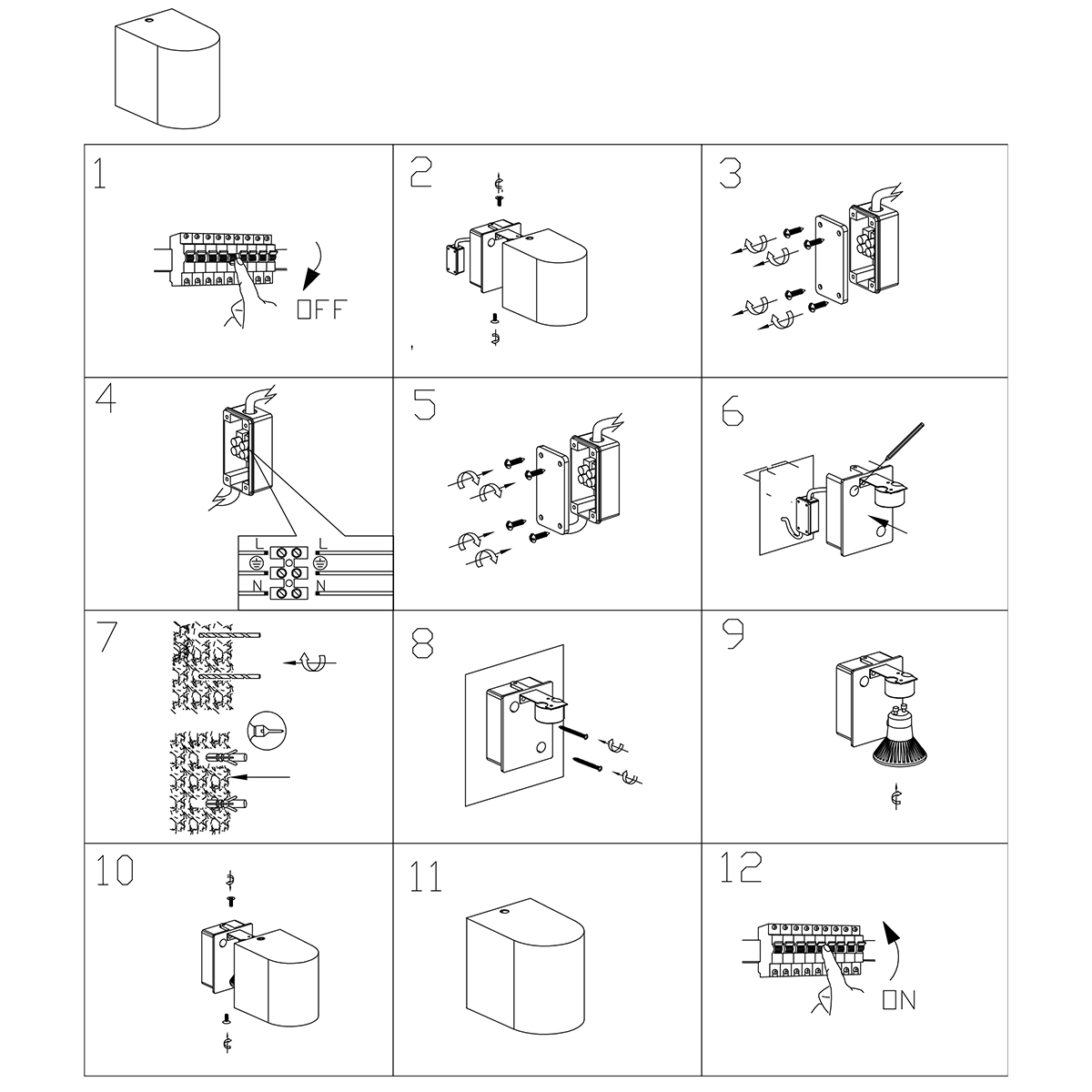 steinhauer-buitenlamp-buitenlampen-zwart-glasmetaal-gu10-1494zw-9