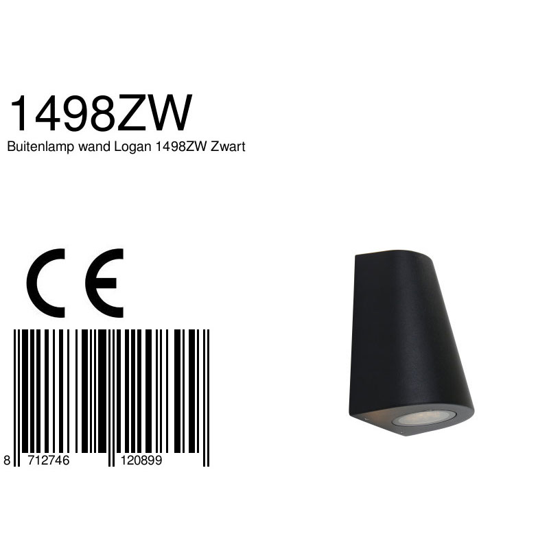 steinhauer-buitenlamp-buitenlampen-zwart-glasmetaal-gu10-1498zw-8a