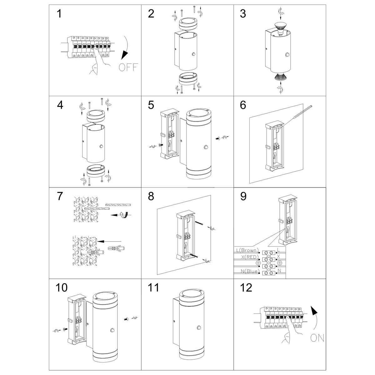 steinhauer-buitenlamp-buitenlampen-zwart-glasmetaal-gu10-2726zw-9