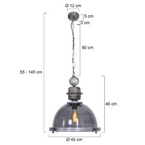 steinhauer-hanglamp-bikkel-transparant-glasmetaal-ø45cm-e27-1452gr-7