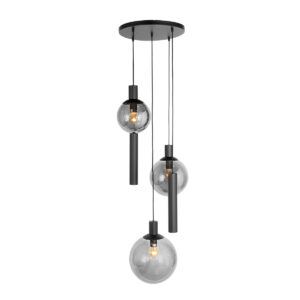 steinhauer-hanglamp-bolliqueled-zwart-glasmetaalsmokeglas-ø60cm-e27_gu10-3800zw-1