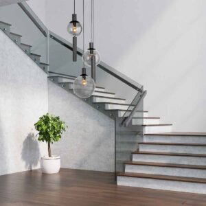 steinhauer-hanglamp-bolliqueled-zwart-glasmetaalsmokeglas-ø60cm-e27_gu10-3800zw-2