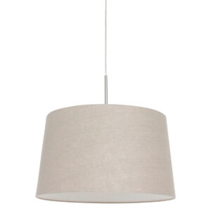 steinhauer-hanglamp-sparkledlight-grijs-linnenmetaal-ø45cm-e27-9568st-0