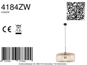 steinhauer-hanglamp-sparkledlight-naturel-bamboemetaal-ø60cm-e27-4184zw-8a