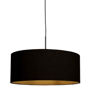 steinhauer-hanglamp-sparkledlight-zwart-linnenmetaal-ø50cm-e27-3960zw-0