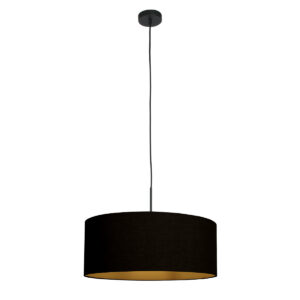 steinhauer-hanglamp-sparkledlight-zwart-linnenmetaal-ø50cm-e27-3960zw-1