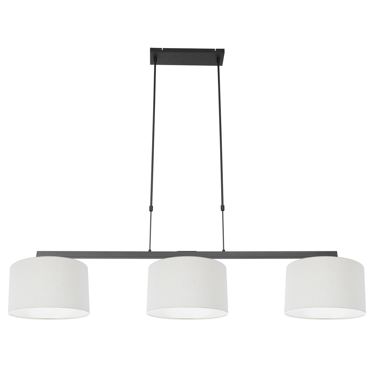steinhauer-hanglamp-stang-zwart-linnenmetaal-groteeettafellamp-e27-3461zw-0