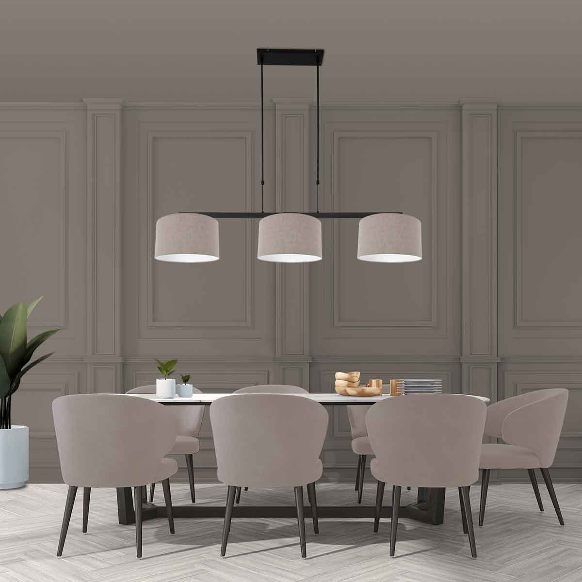 steinhauer-hanglamp-stang-zwart-linnenmetaal-groteeettafellamp-e27-3462zw-2