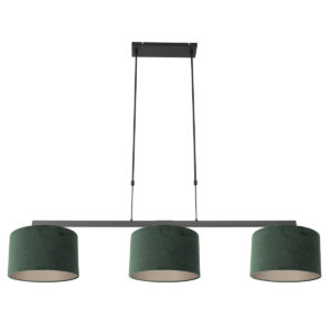 steinhauer-hanglamp-stang-zwart-metaalveloursstof-groteeettafellamp-e27-3463zw-0