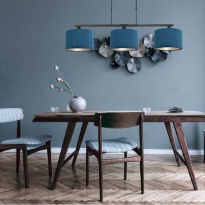 steinhauer-hanglamp-stang-zwart-metaalveloursstof-groteeettafellamp-e27-3464zw-2