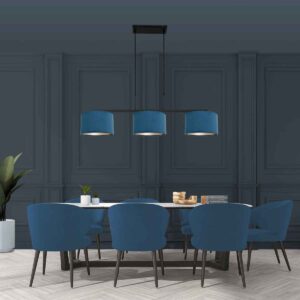 steinhauer-hanglamp-stang-zwart-metaalveloursstof-groteeettafellamp-e27-3464zw-3