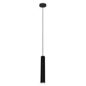steinhauer-hanglamp-tubel-zwart-metaal-ø11cm-gu10-3867zw-0