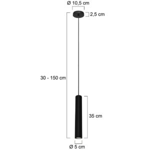 steinhauer-hanglamp-tubel-zwart-metaal-ø11cm-gu10-3867zw-7