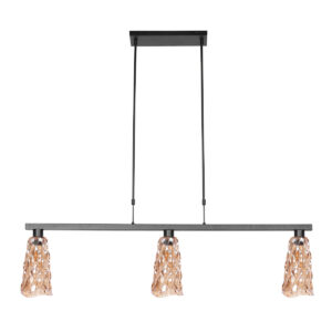 steinhauer-hanglamp-vidrio-amberkleurigzwart-metaal-designlamp-e27-3832zw-13