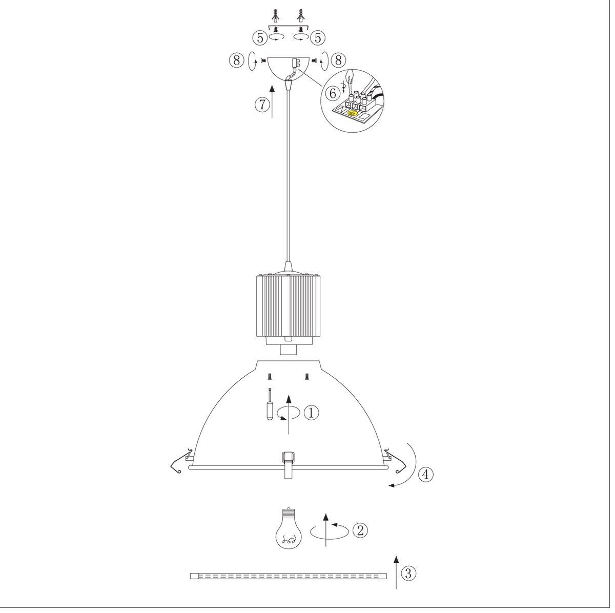 steinhauer-hanglamp-warbier-zwart-glasmetaal-ø47cm-e27-7277zw-9