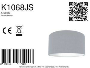 steinhauer-kap-shade-blauw-linnen-ø40cm-e27-k1068js-8a