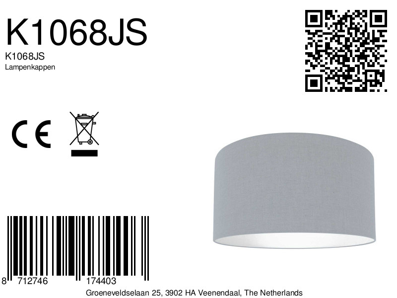 steinhauer-kap-shade-blauw-linnen-ø40cm-e27-k1068js-8a