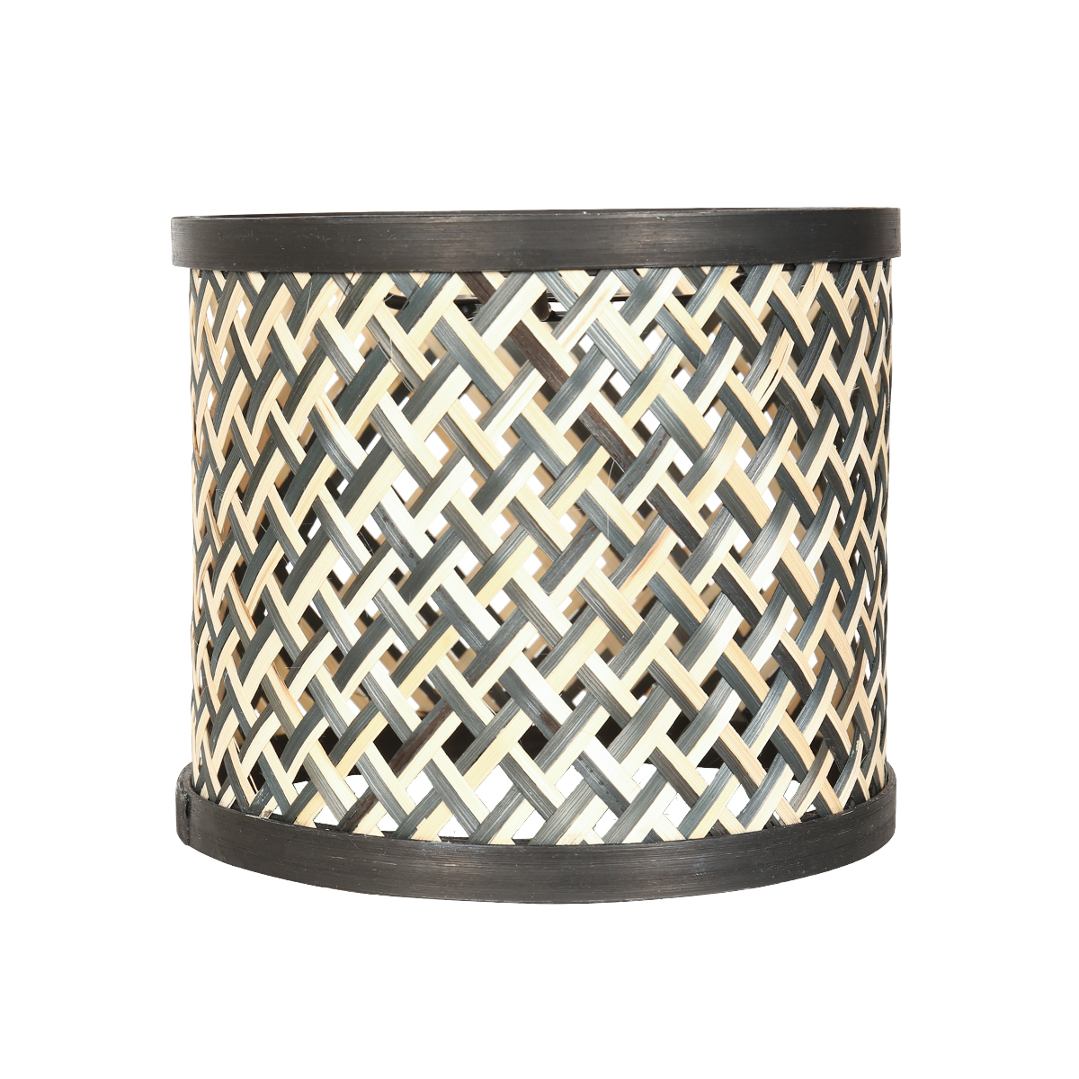 steinhauer-kap-shade-zwart-bamboehout-ø20cm-e27-k3084bs-0