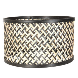 steinhauer-kap-shade-zwart-bamboehout-ø30cm-e27-k7396bs-0