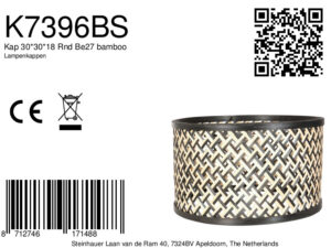 steinhauer-kap-shade-zwart-bamboehout-ø30cm-e27-k7396bs-8a