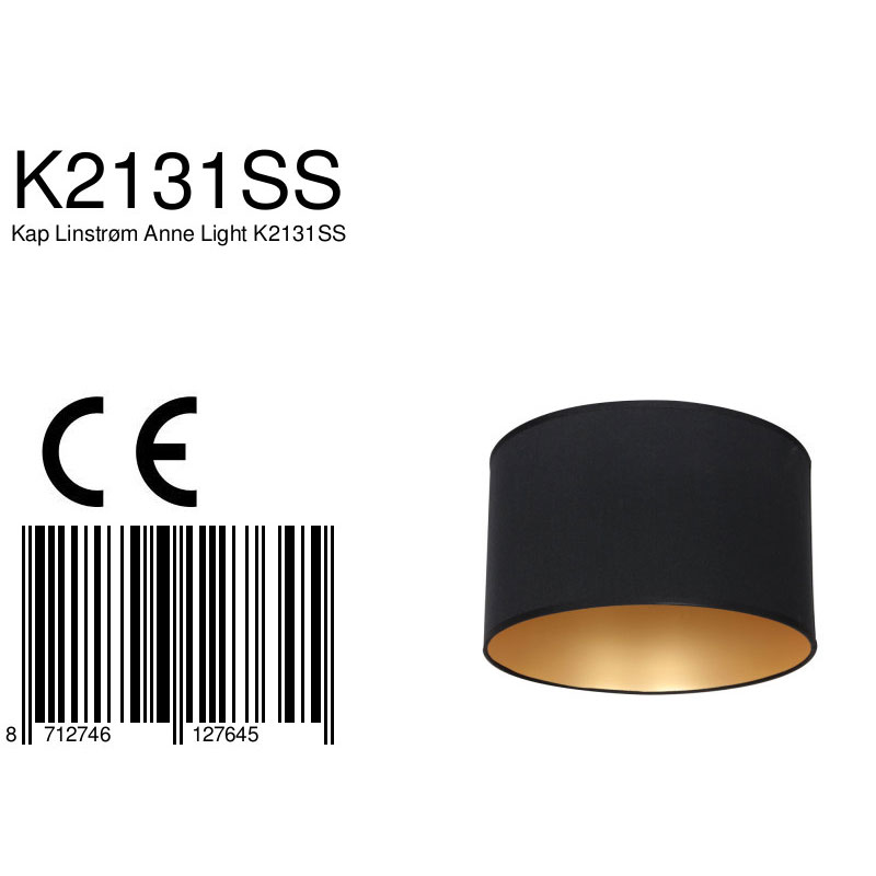 steinhauer-kap-shade-zwart-linnen-ø30cm-e27-k2131ss-8a