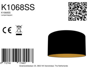 steinhauer-kap-shade-zwart-linnen-ø40cm-e27-k1068ss-8a