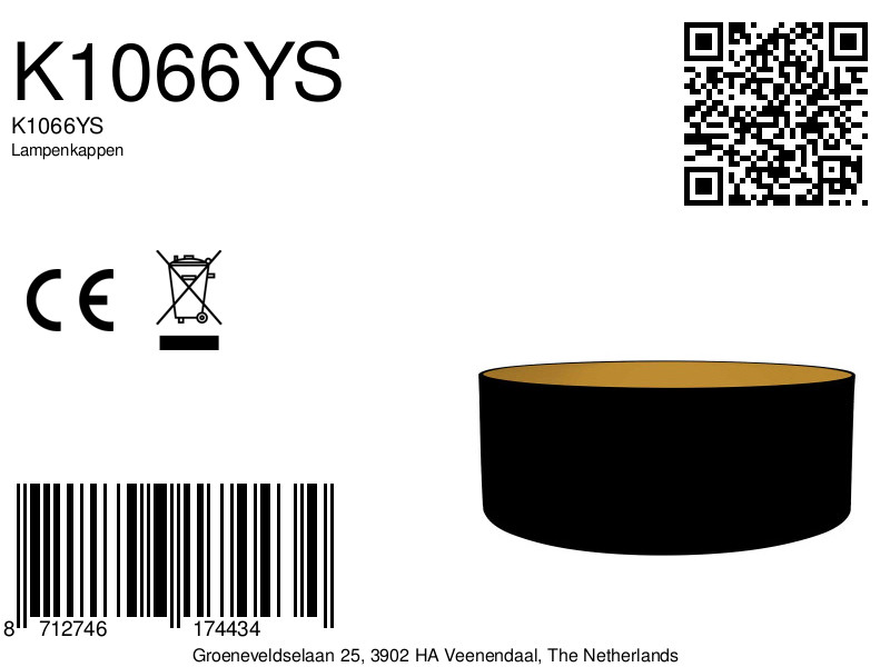 steinhauer-kap-shade-zwart-veloursstof-ø50cm-e27-k1066ys-8a