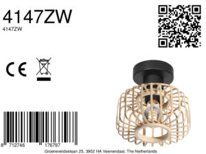 steinhauer-plafonniere-bloeba-naturel-bamboemetaal-ø20cm-e27-4147zw-8a