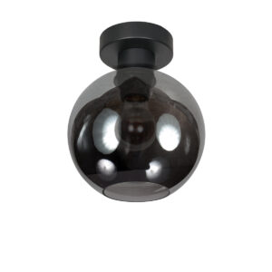 steinhauer-plafonniere-bloeba-zwart-glasmetaal-kleurglas-lamp-e27-4373zw-1