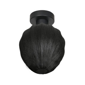 steinhauer-plafonniere-bloeba-zwart-metaaltextiel-ø25cm-e27-4369zw-1