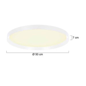 steinhauer-plafonniere-flady-wit-kunststofmetaal-ø50cm-led-3686w-1