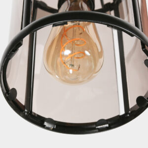 steinhauer-plafonniere-pimpernel-zwart-glasmetaal-ø16cm-e27-5973zw-1