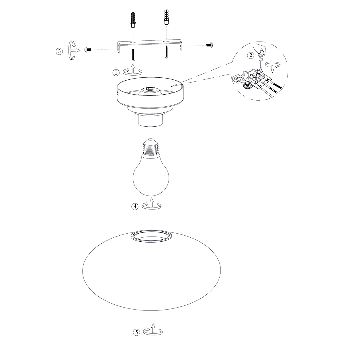 steinhauer-plafonniere-reflexion-transparant-glasmetaal-ø25cm-e27-3387zw-9