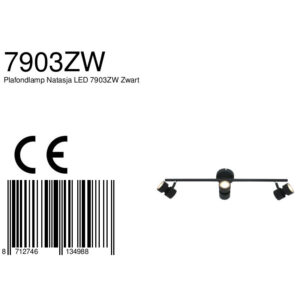 steinhauer-spot-natasjaled-zwart-metaal-designlamp-gu10-7903zw-8a