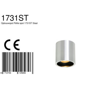 steinhauer-spot-pelitespot-staal-kunststofmetaal-ø9cm-gu10-1731st-8a