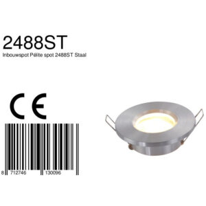 steinhauer-spot-pelitespot-staal-metaal-ø9cm-gu10-2488st-8a