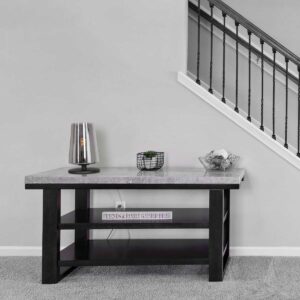 steinhauer-tafellamp-ancilla-zwart-glasmetaal-ø15cm-e27-3103zw-2