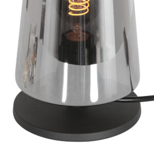 steinhauer-tafellamp-ancilla-zwart-glasmetaal-ø15cm-e27-3103zw-6