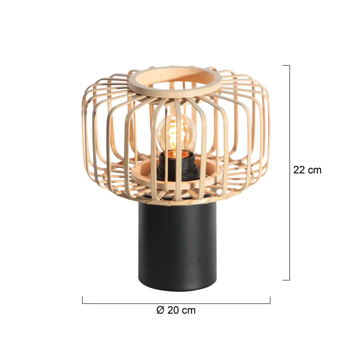 steinhauer-tafellamp-bloeba-naturel-bamboemetaal-ø20cm-e27-4143zw-7
