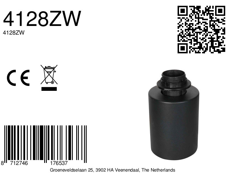 steinhauer-tafellamp-bloeba-zwart-metaal-ø9cm-e27-4128zw-8a