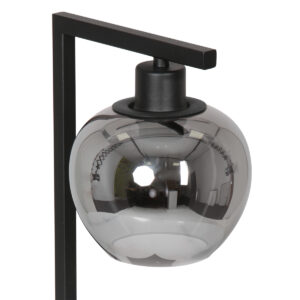 steinhauer-tafellamp-lotus-zwart-glasmetaalsmokeglas-kleurglas-lamp-e27-3651zw-5