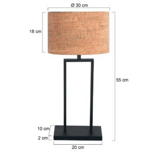 steinhauer-tafellamp-stang-naturelzwart-metaaltextiel-nachtkastlamp-e27-4364zw-7
