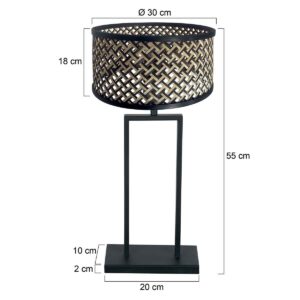 steinhauer-tafellamp-stang-zwart-bamboemetaal-ø30cm-e27-3856zw-7